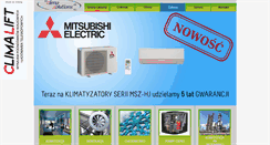 Desktop Screenshot of climasolutions.com.pl